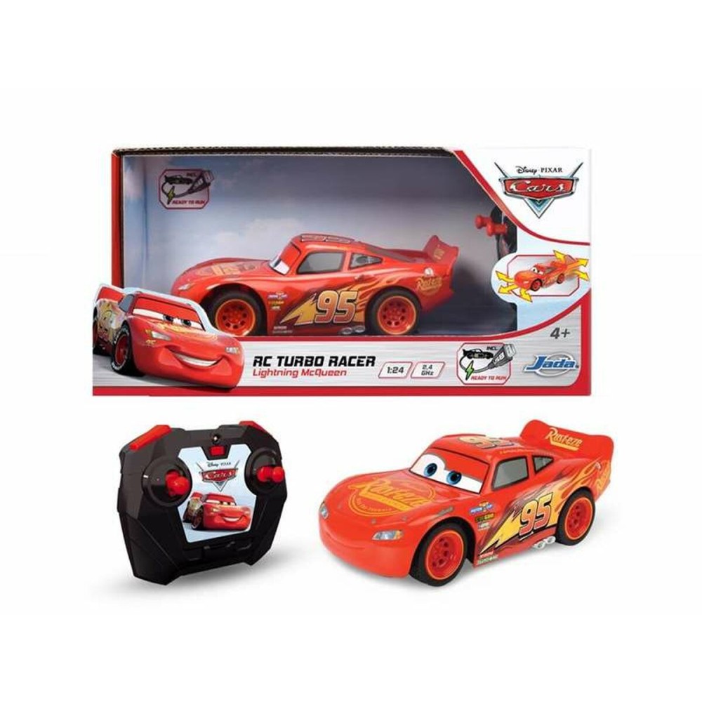Αυτοκίνητο Radio Control Cars Turbo Racer Lightning McQueen 1:24 17 cm