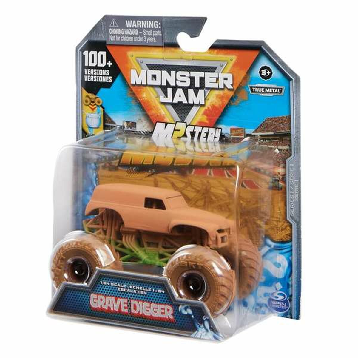 Αυτοκίνητο Monster Jam Spin Master Mystery Mudders 1:64