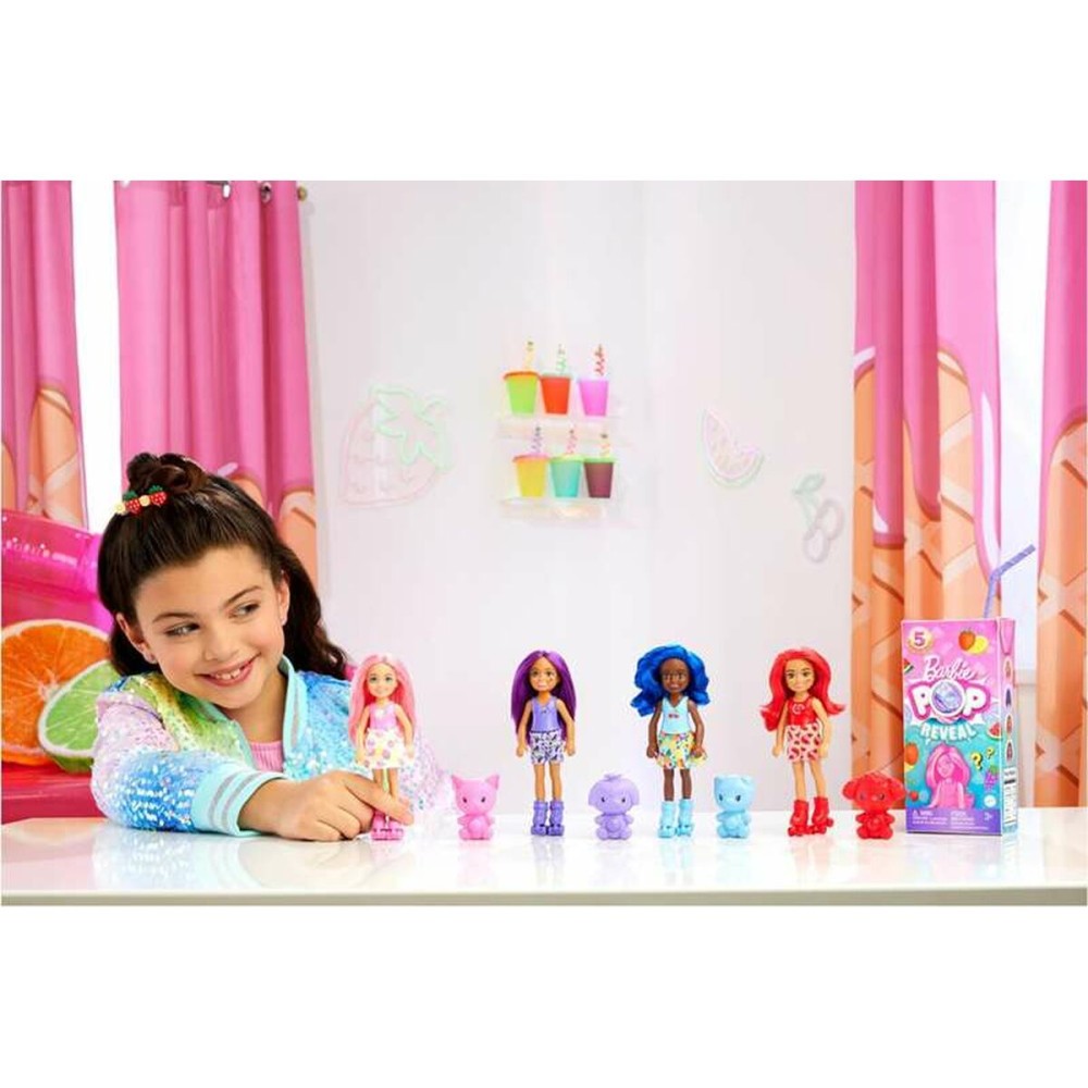 Κούκλα Mattel Chelsea Pop Reveal