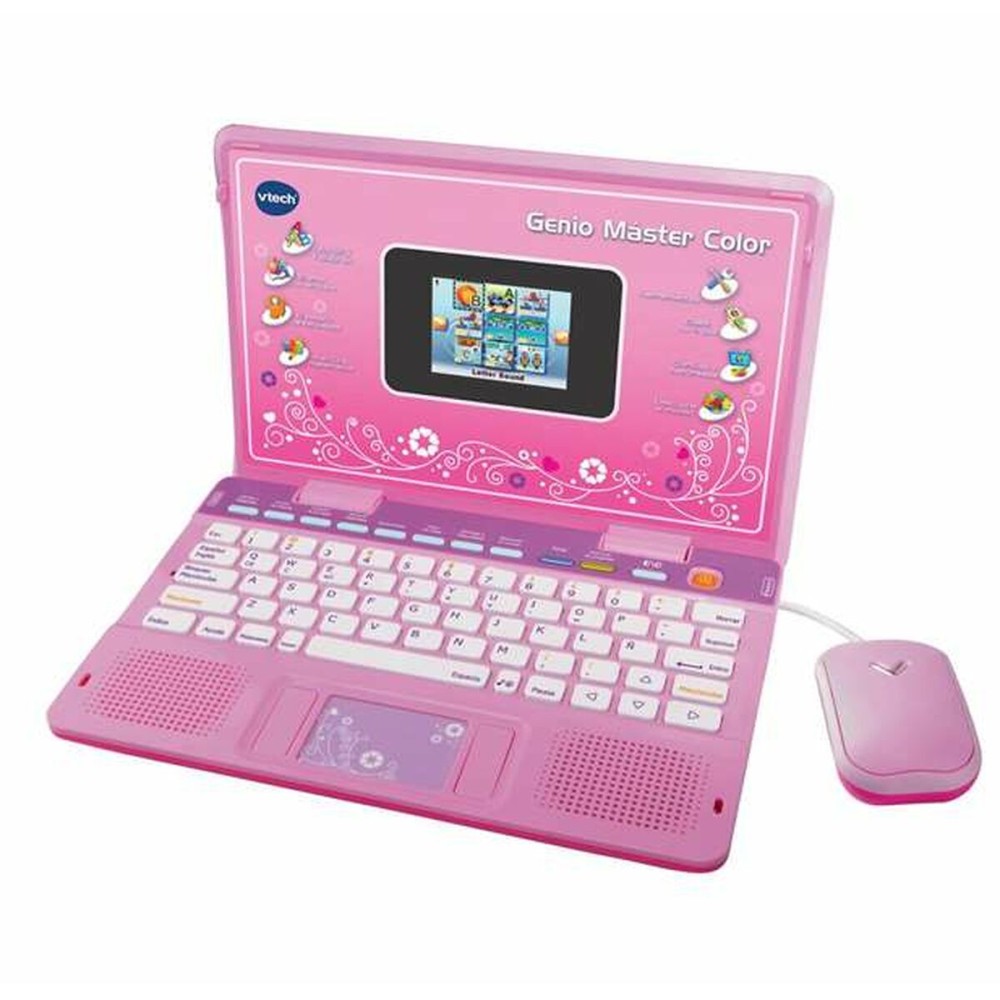 Toy computer Vtech Genio Master Color ES-EN 18 x 27 x 4 cm Ροζ