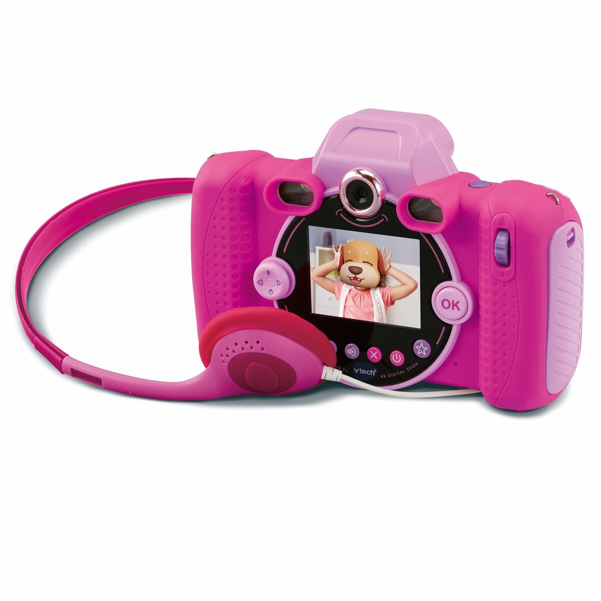Παιδική φωτογραφική μηχανή Vtech Kidizoom Duo DX Ροζ