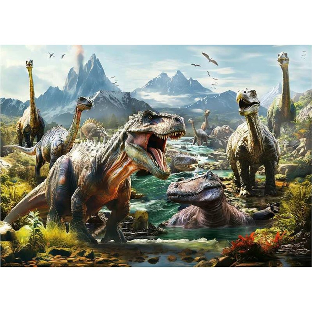 Παζλ Educa Ferocious dinosaurs 1000 Τεμάχια