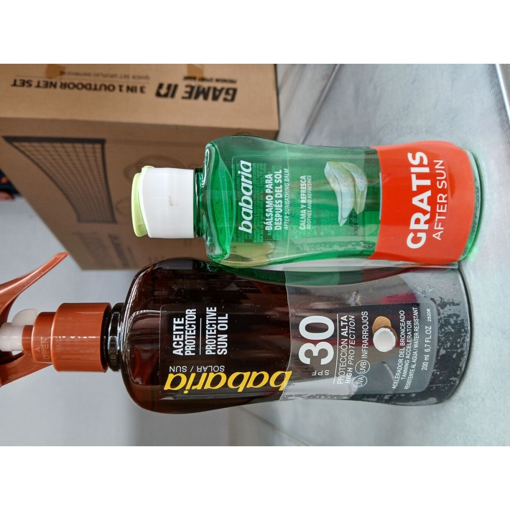 Αντηλιακό Σπρέι Babaria Spf 30 Καρύδα