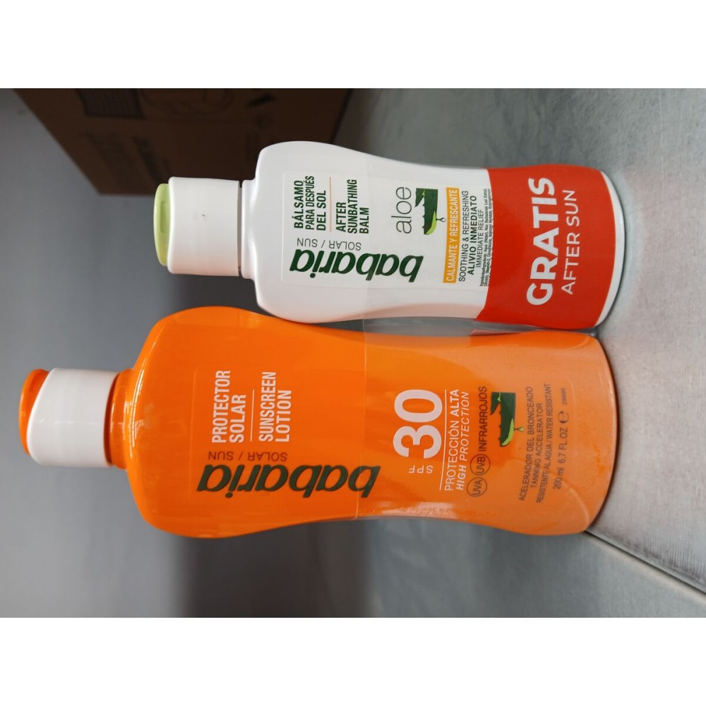 Παιδικό Ηλιακό Γαλάκτωμα Babaria Spf 30 100 ml Αλόη Βέρα