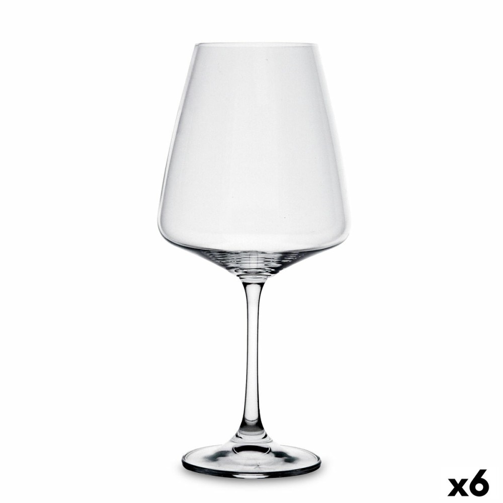 Ποτήρι κρασιού Bohemia Crystal Loira Διαφανές Γυαλί 570 ml (x6)