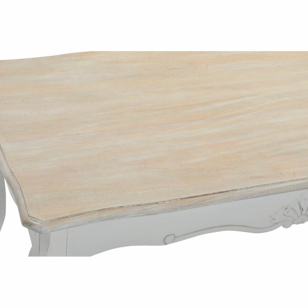 Βοηθητικό Τραπέζι DKD Home Decor Λευκό Ξύλο (120 x 60 x 50 cm)