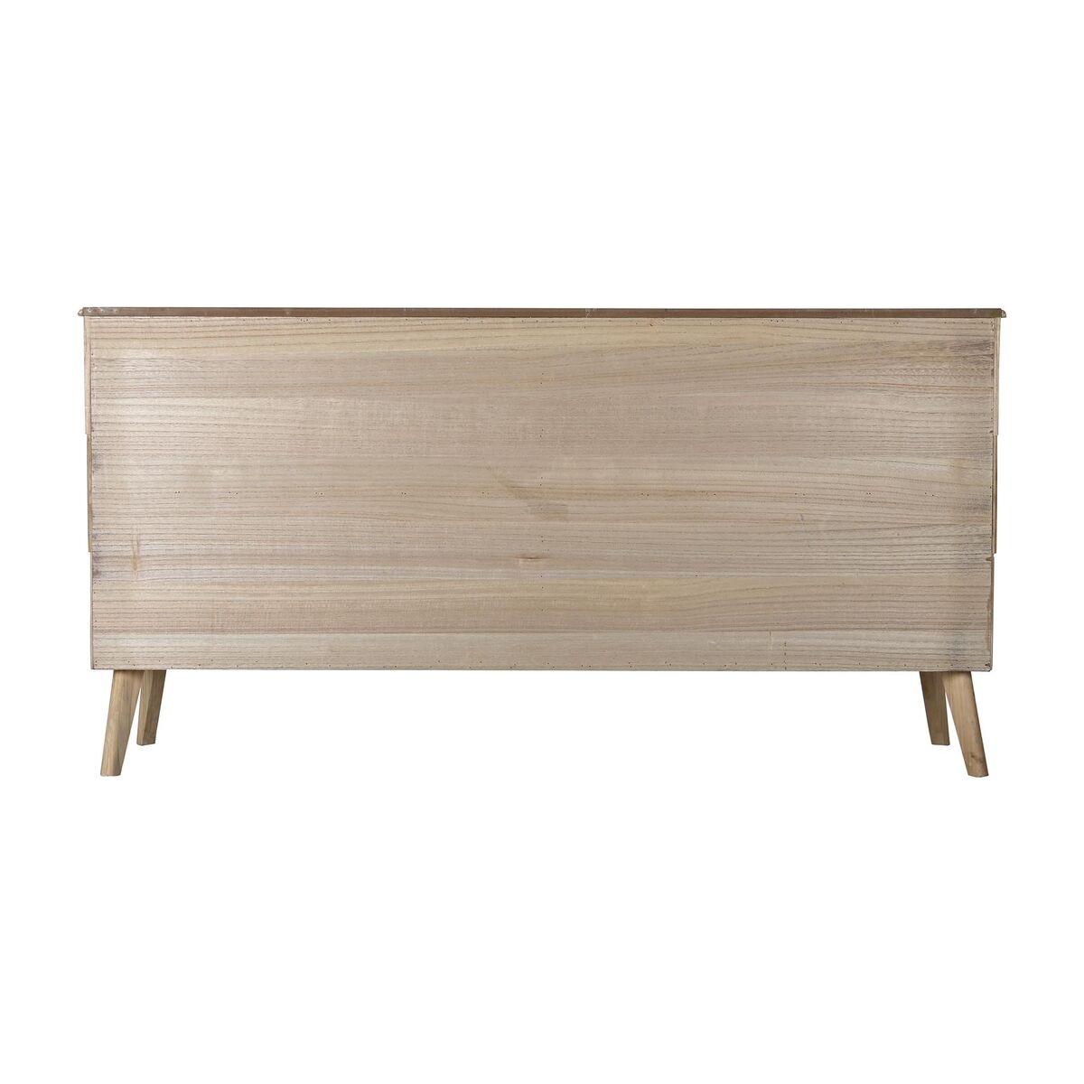 Σκευοθήκη DKD Home Decor Χρυσό Ανοιχτό καφέ Ξυλο παουλόβνια Ξύλο MDF 157 x 40 x 80 cm