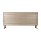 Σκευοθήκη DKD Home Decor Χρυσό Ανοιχτό καφέ Ξυλο παουλόβνια Ξύλο MDF 157 x 40 x 80 cm