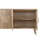 Σκευοθήκη DKD Home Decor Χρυσό Ανοιχτό καφέ Ξυλο παουλόβνια Ξύλο MDF 157 x 40 x 80 cm