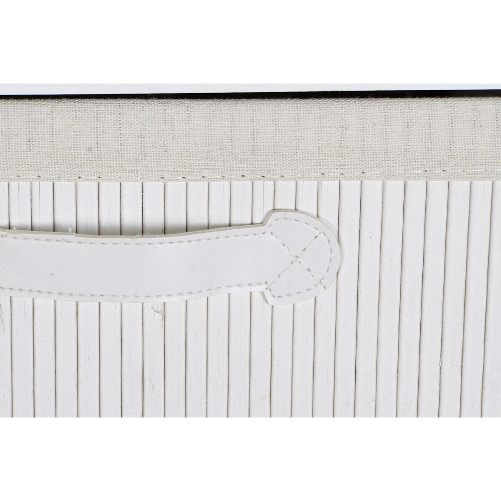 Σιφονιέρα DKD Home Decor Λευκό Διακοσμητική κανάτα Ξυλο παουλόβνια 42 x 32 x 98 cm