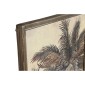 Σετ με 4 κάδρα DKD Home Decor Φοίνικες Αποικιακό 200 x 4 x 120 cm