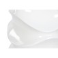 Γλάστρα Home ESPRIT Λευκό Fiberglass Κύματα 38 x 38 x 81 cm