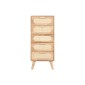 Σιφονιέρα Home ESPRIT Φυσικό Μέταλλο ξύλο καουτσούκ 40 x 30 x 78 cm