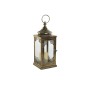 Lanterne Home ESPRIT Χρυσό Μέταλλο Κρυστάλλινο Άραβας 20 x 20 x 51 cm (2 Τεμάχια)