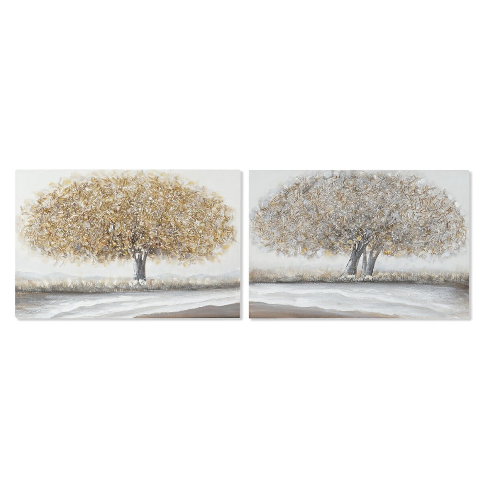 Πίνακας Home ESPRIT Δέντρο Παραδοσιακά 90 x 2,5 x 60 cm (x2)