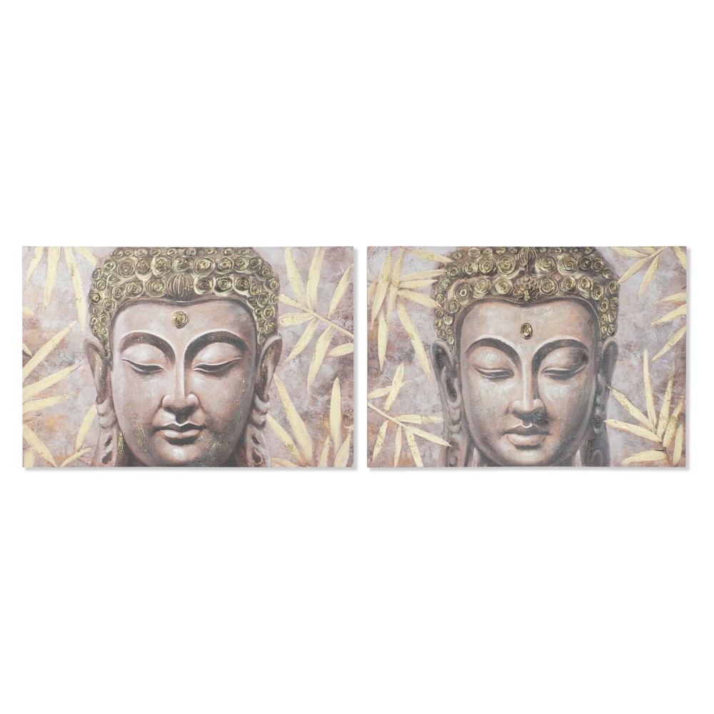 Πίνακας Home ESPRIT Βούδας Ανατολικó 120 x 3 x 80 cm (x2)