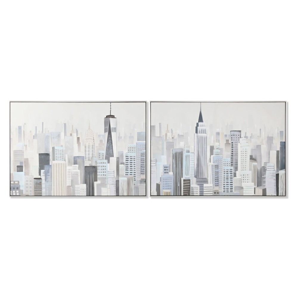 Πίνακας Home ESPRIT Πόλη Loft 122,3 x 4,5 x 82,3 cm (x2)