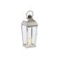 Lanterne Home ESPRIT Ασημί Κρυστάλλινο Χάλυβας Chrome 23 x 23 x 60 cm (3 Τεμάχια)