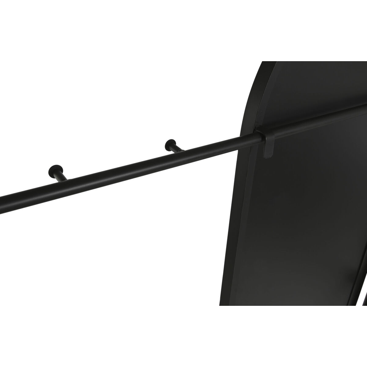 Έπιπλο Εισόδου Home ESPRIT Μαύρο Φυσικό Μέταλλο Έλατο 80 x 41 x 183 cm