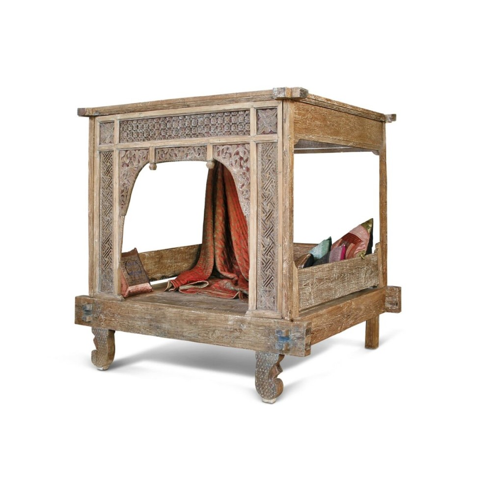 Κρεβάτι Home ESPRIT Φυσικό 225 x 160 x 206 cm