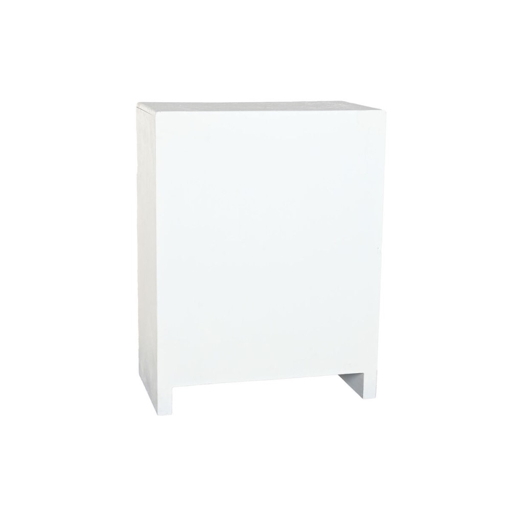 Σιφονιέρα Home ESPRIT Λευκό Φυσικό Μεσογείακός 80 x 42 x 106 cm