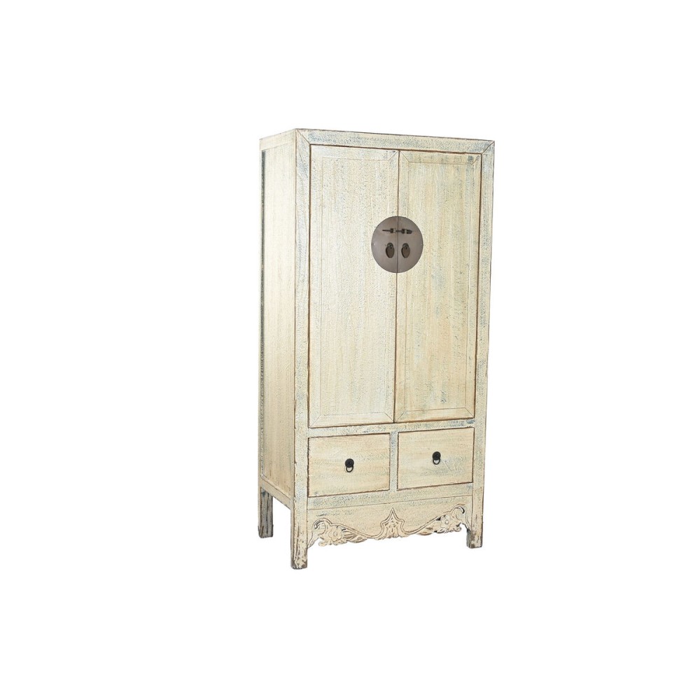 Ντουλάπι Home ESPRIT Δίχρωμα Μέταλλο Έλατο 88 x 52 x 180 cm