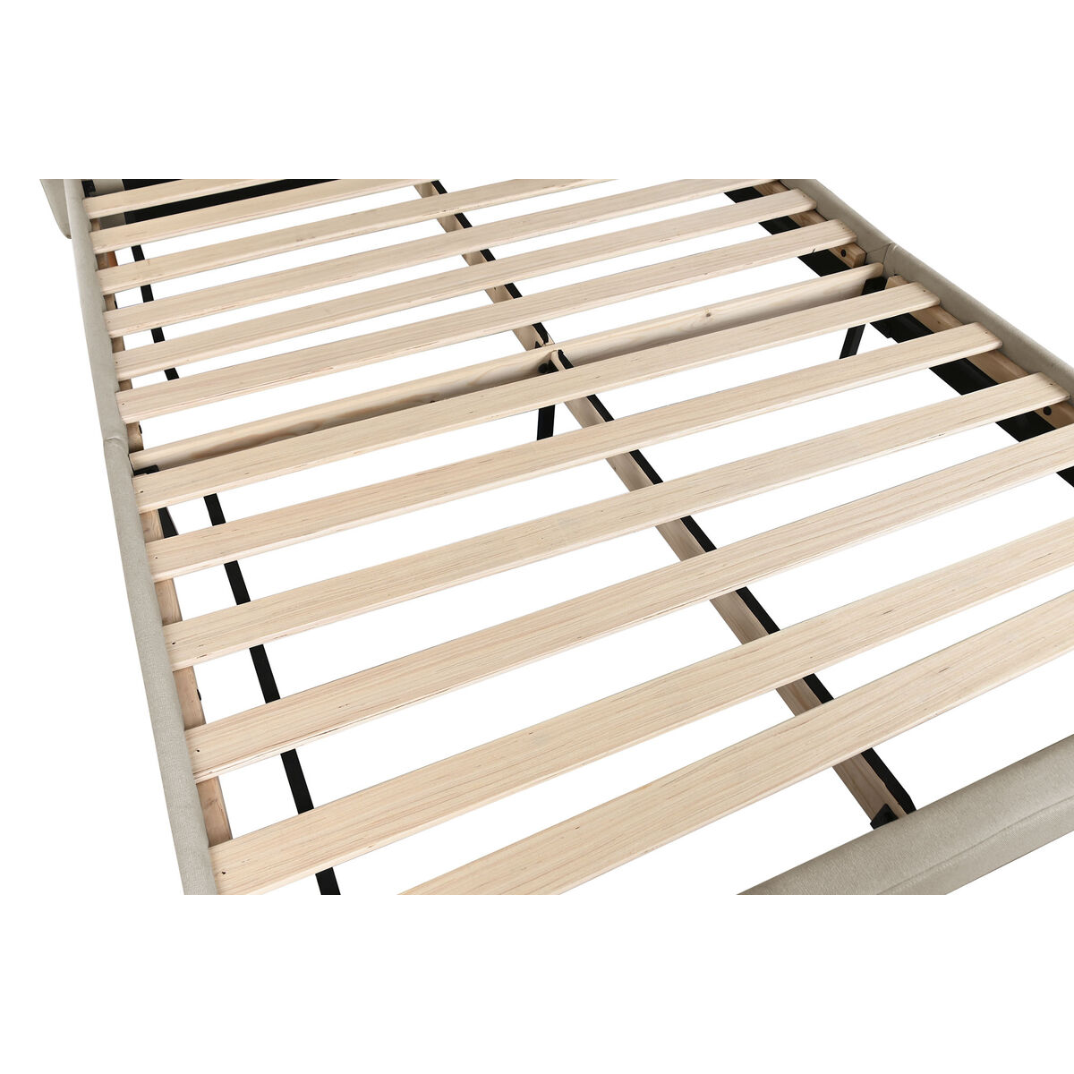 Κρεβάτι Home ESPRIT Μπεζ 170 X 219 X 104 CM