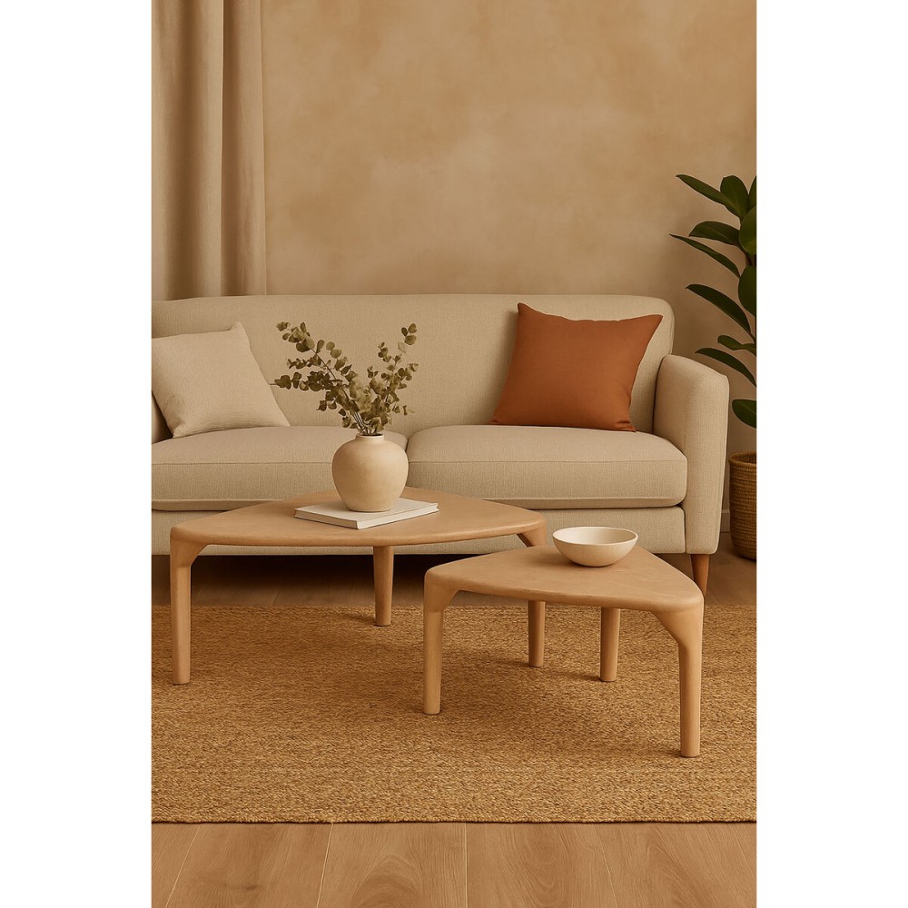 Σετ με 2 τραπέζια Home ESPRIT 11 X 60 X 38 CM