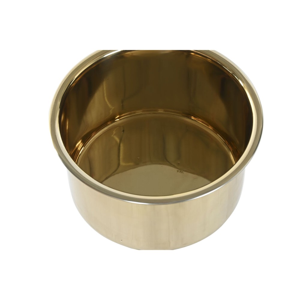 Σαμπανιέρα Home ESPRIT Χρυσό Ανοξείδωτο ατσάλι Αλουμίνιο Glam 26 x 26 x 80 cm