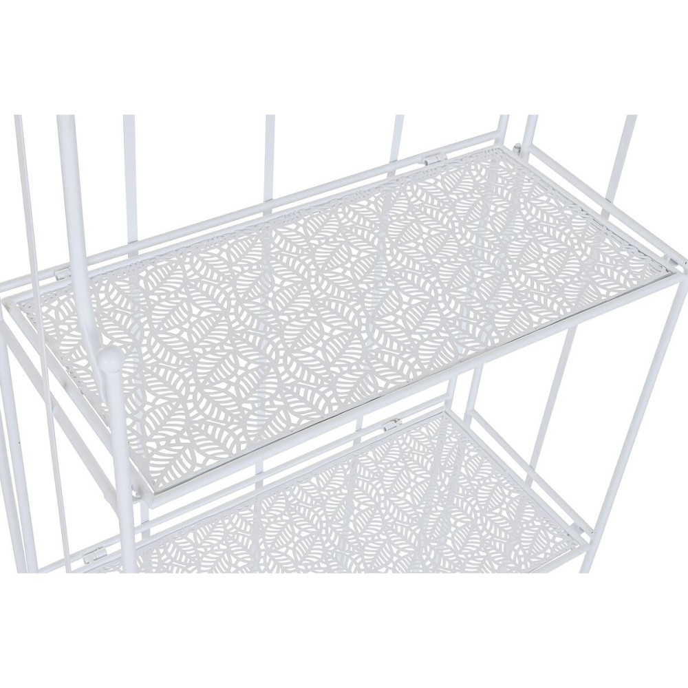 Ράφια Home ESPRIT Λευκό Σίδερο 4 Ράφια 58 X 28 X 160 CM