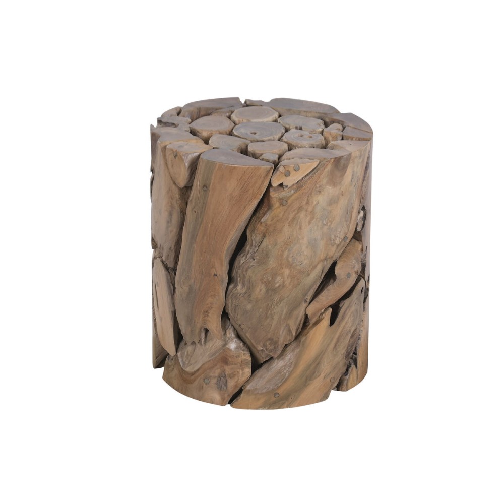 Υποπόδια Home ESPRIT Καφέ 35 x 35 x 40 cm