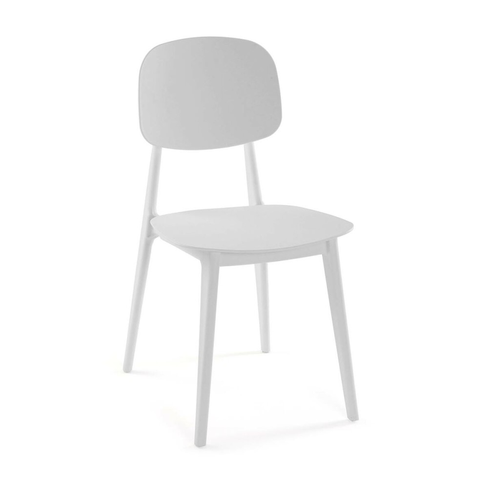 Καρέκλα Versa Λευκό 39,5 x 80 x 41,5 cm (4 Μονάδες)