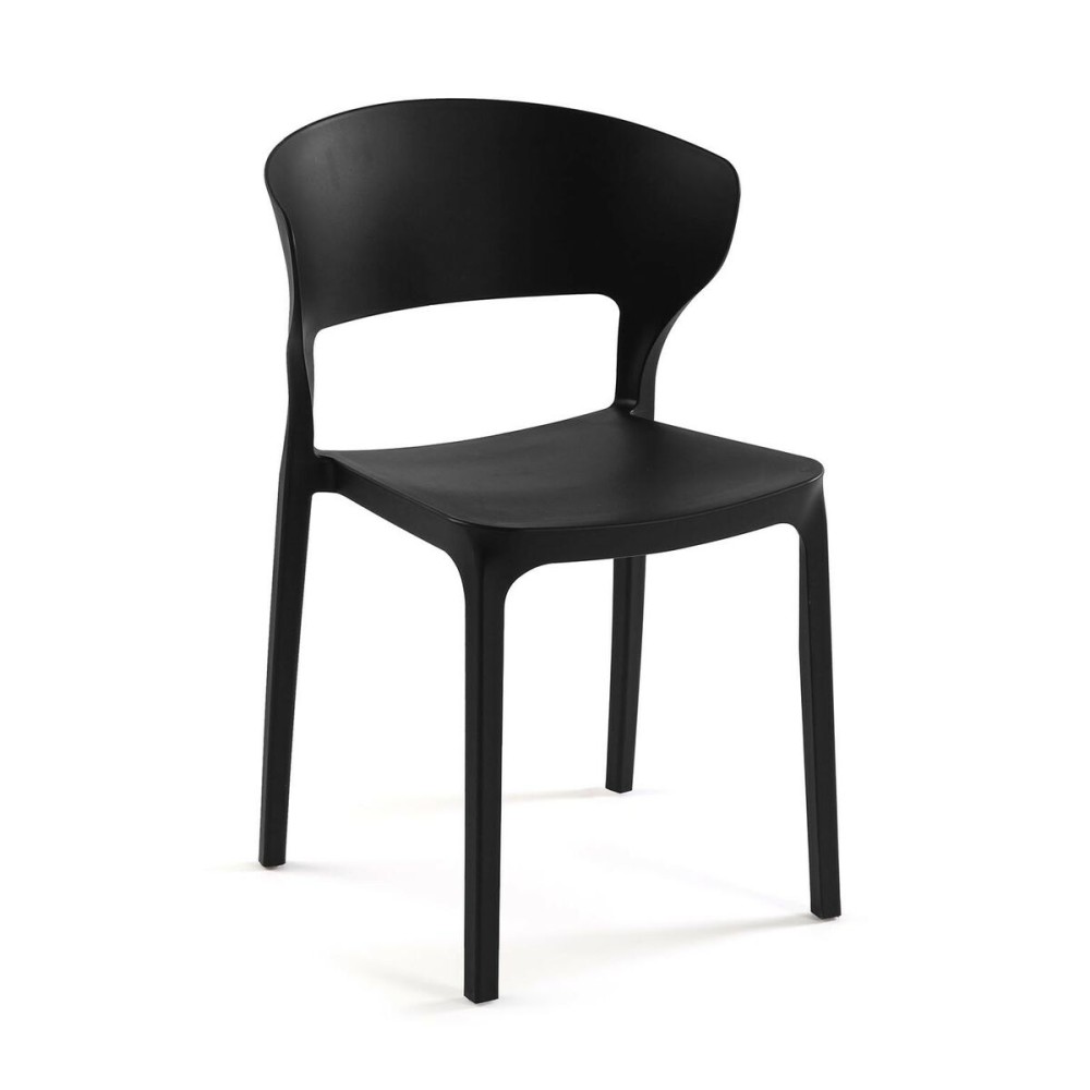 Καρέκλα Versa Μαύρο 39,5 x 79 x 41,5 cm (4 Μονάδες)