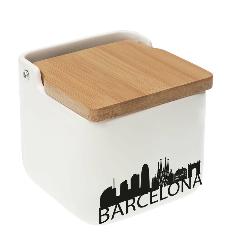 Αλατιέρα και Πιπεριέρα Versa Barcelona Κεραμικά 12,2 x 11,5 x 12,2 cm