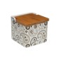 Αλατιέρα με Καπάκι Versa Glob Κεραμικά 12,2 x 11,5 x 12,2 cm