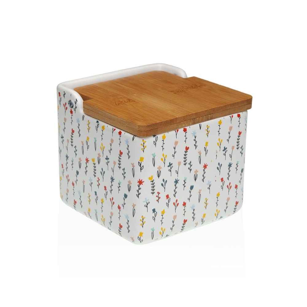Αλατιέρα με Καπάκι Versa Blume Κεραμικά 12,2 x 11,5 x 12,2 cm