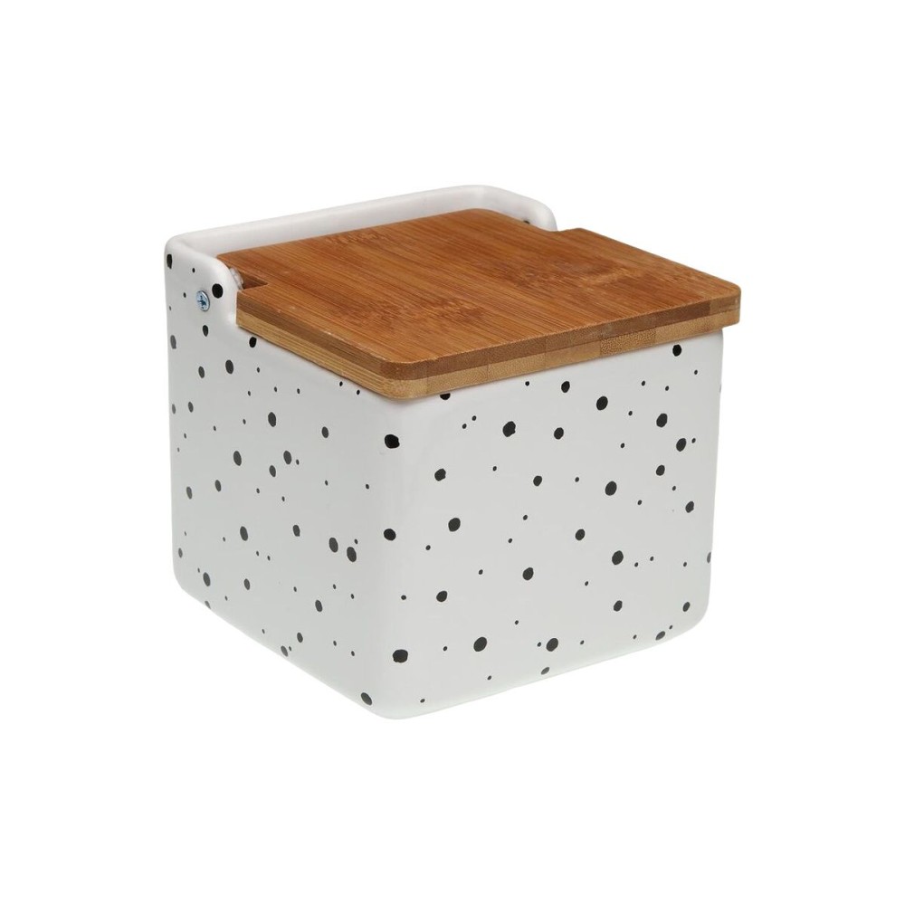 Αλατιέρα με Καπάκι Versa Speckle Κεραμικά 12,2 x 11,5 x 12,2 cm