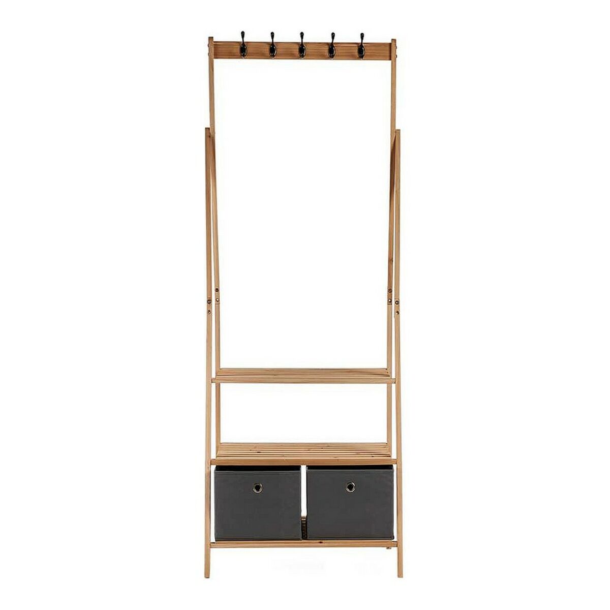 Καλόγερος Kipit MH194001H Καφέ Γκρι Ξύλο 40,5 x 175 x 67 cm