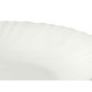 Βαθύ Πιάτο Λευκό Γυαλί 21,5 x 3 x 21,5 cm (24 Μονάδες)