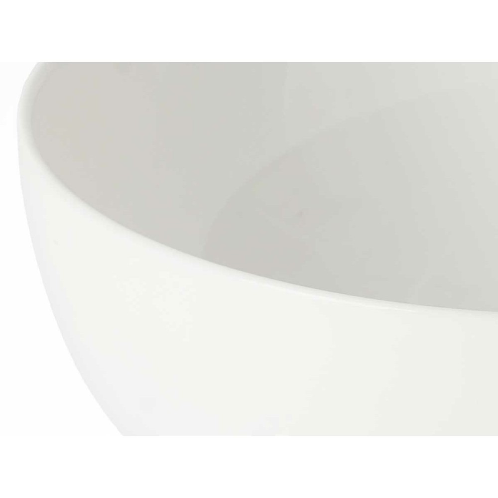 Μπολ Λευκό Οπάλιο γυαλί 18 x 7 x 18 cm (24 Μονάδες)