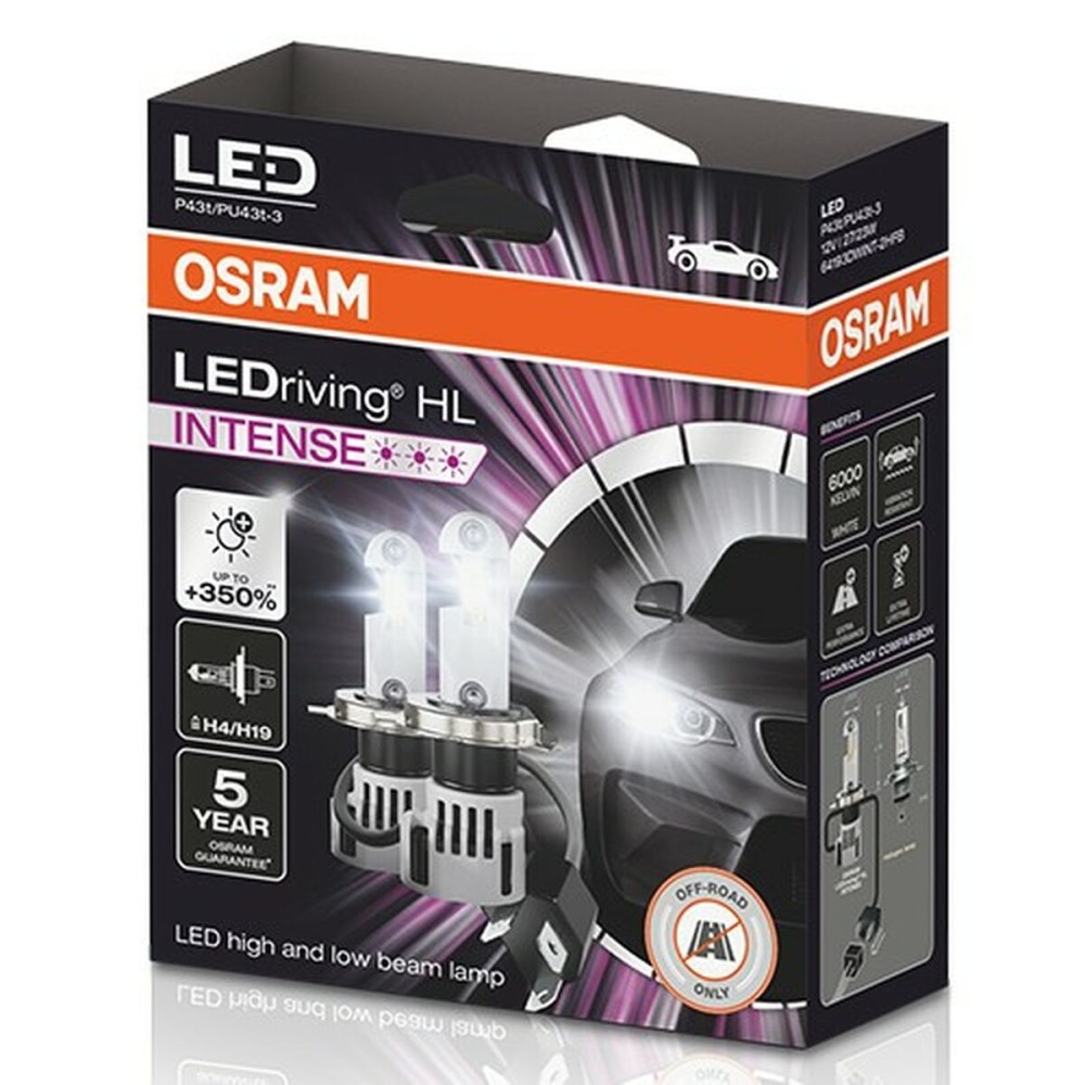Λάμπα Αυτοκινήτου Osram LEDriving HL Intense H4 12 V
