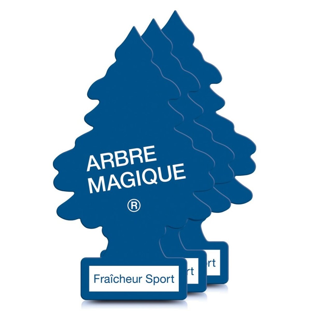 Αποσμητικό Αυτοκινήτου Arbre Magique Sport Τζίντζερ Πορτοκαλί (3 Μονάδες)