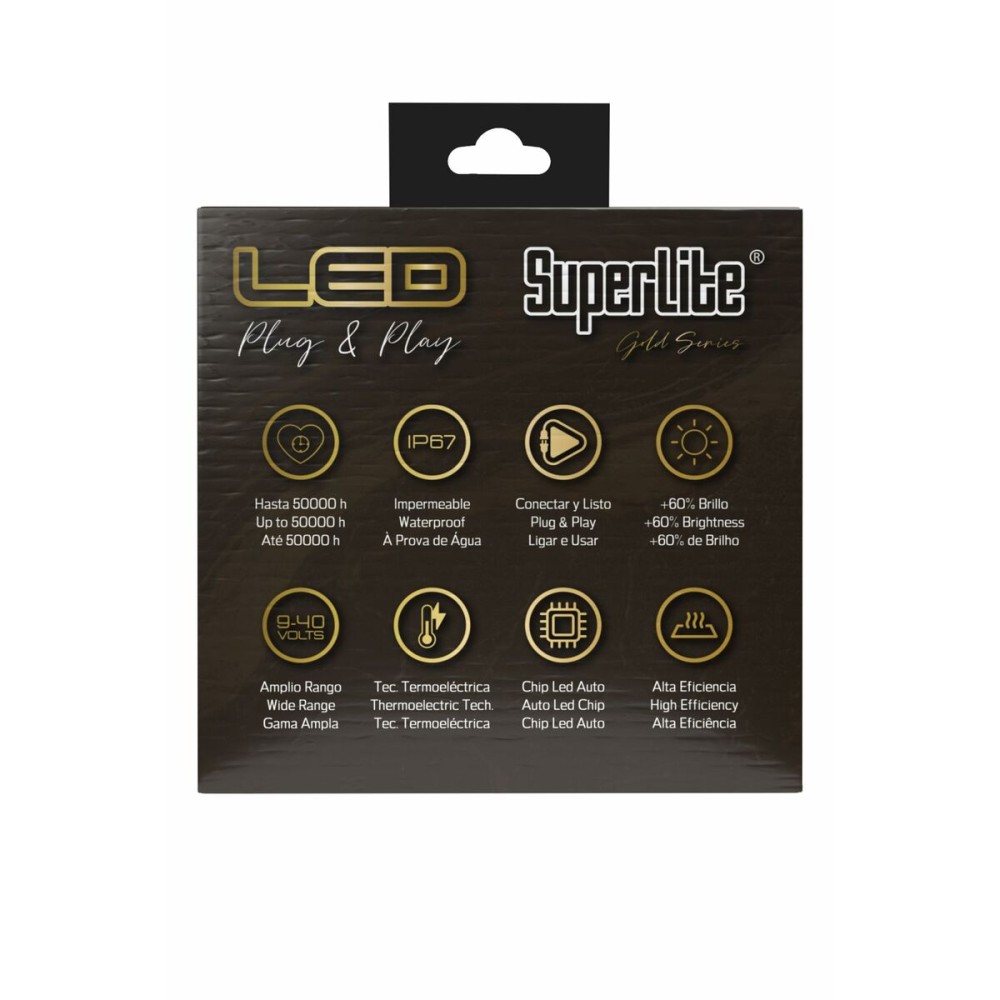 Αλογόνου LED κιτ μετατροπής Superlite Gold H1 18 W LED