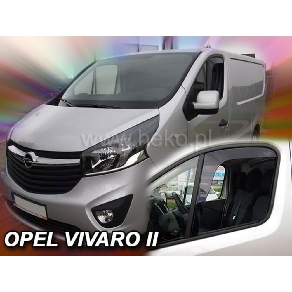 Εκτροπέας ανέμου HEKO HO27189 FIAT Talento renault trafic iii 2014 OPEL VIVARO Μπροστινός 2 Τεμάχια