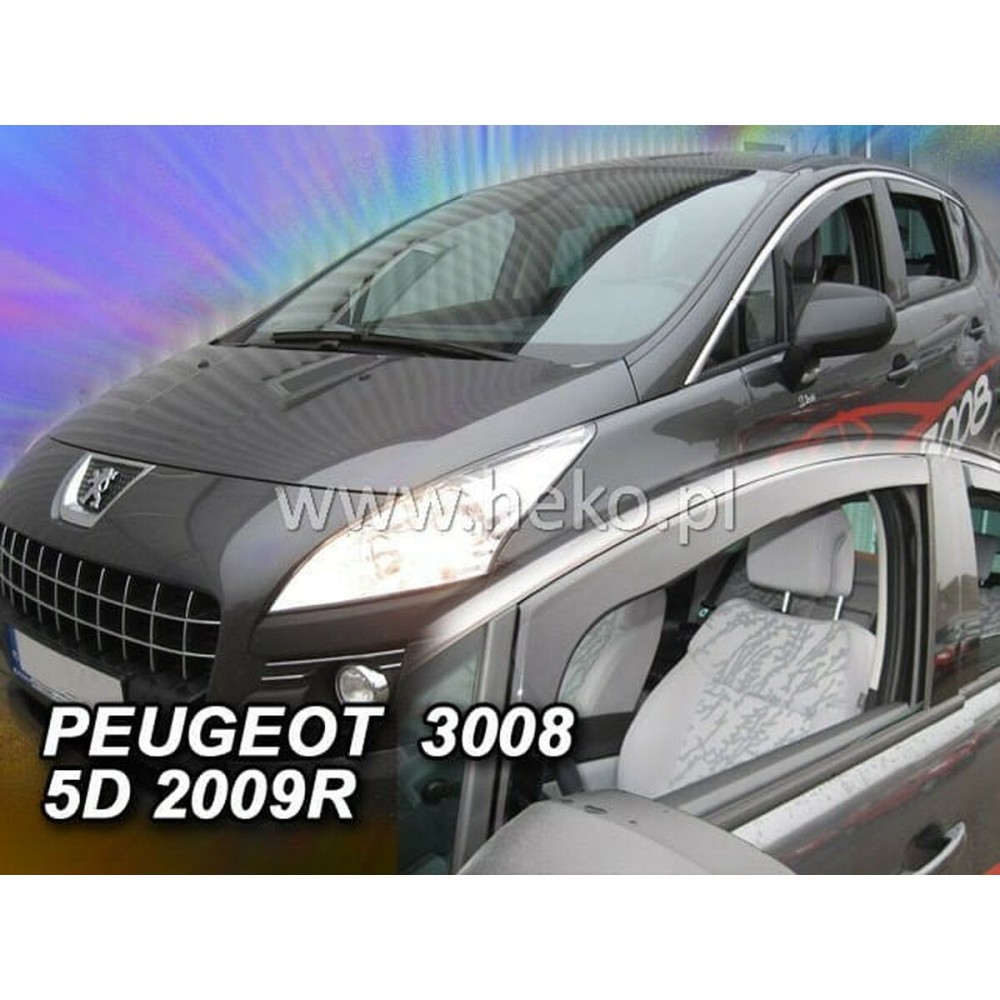 Εκτροπέας ανέμου HEKO HO26140 PEUGEOT I 3008 Μπροστινός 2 Τεμάχια