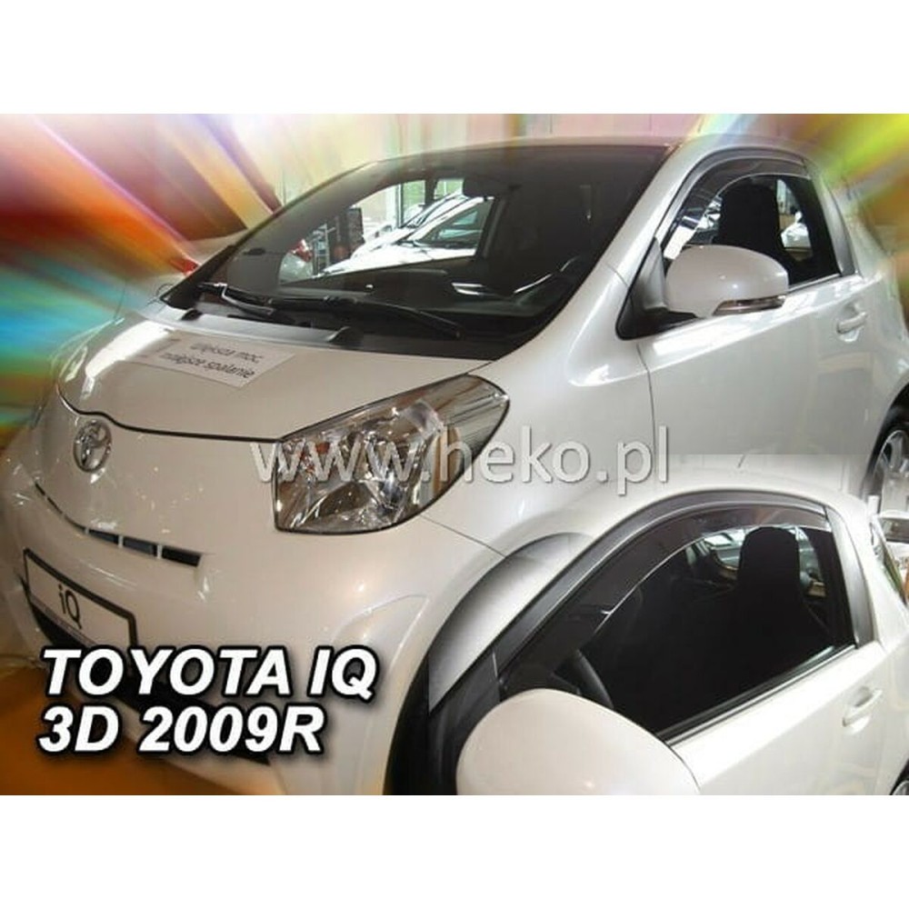 Εκτροπέας ανέμου HEKO HO29613 Toyota iQ Μπροστινός 2 Τεμάχια