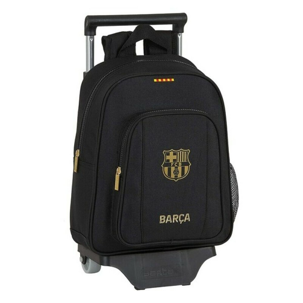 Σχολική Τσάντα με Ρόδες 705 F.C. Barcelona 20/21 Μαύρο