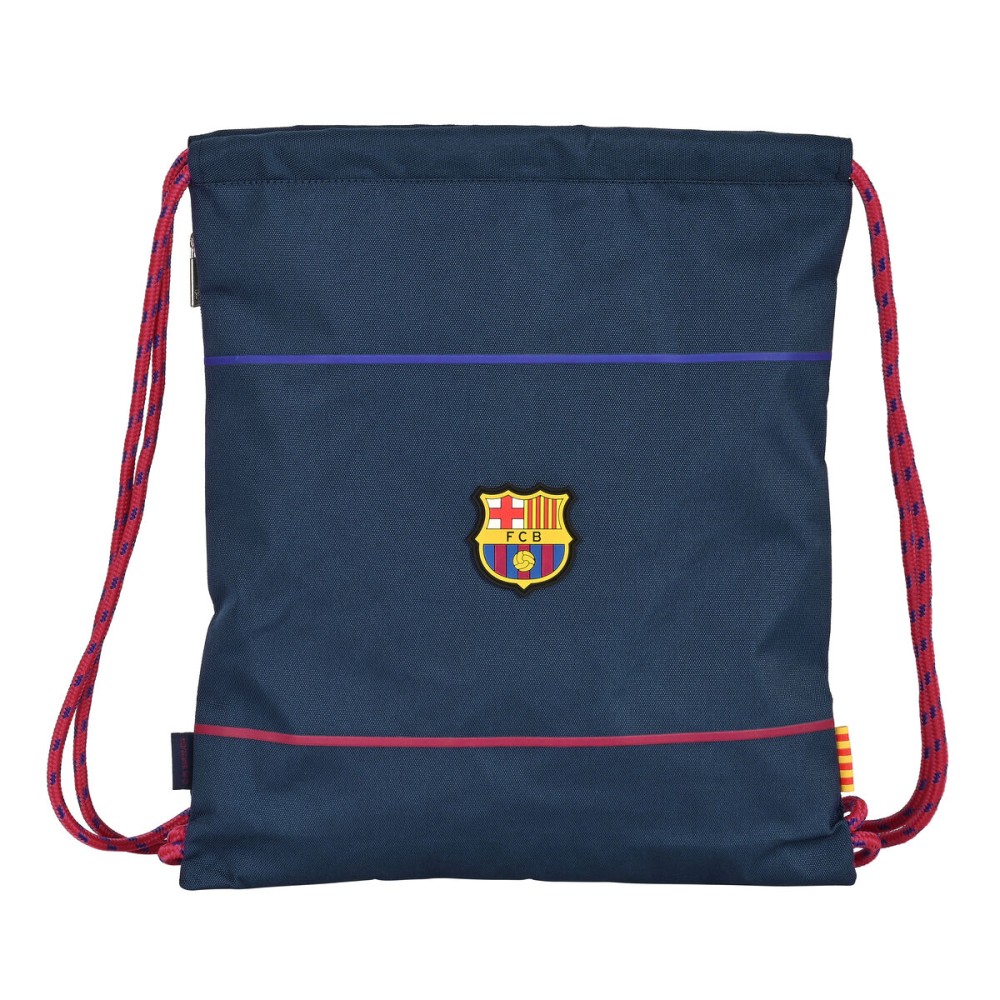 Σχολική Τσάντα με Σχοινιά F.C. Barcelona Μπλε (35 x 40 x 1 cm)