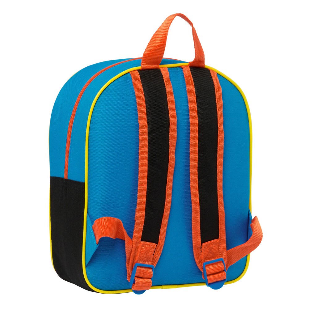 Σχολική Τσάντα 3D Dragon Ball Μπλε Πορτοκαλί 26 x 30 x 10 cm