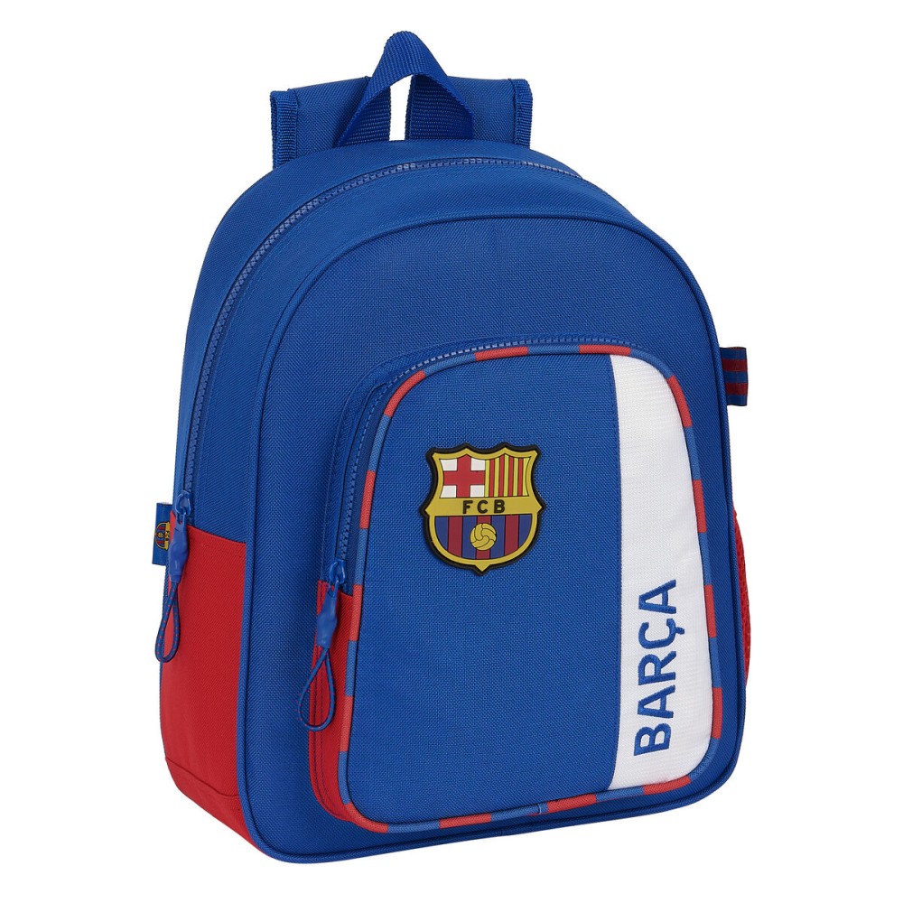 Σχολική Τσάντα F.C. Barcelona Μπλε Μπορντό 27 x 33 x 10 cm